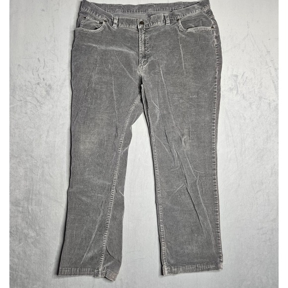 Bills Khakis Other - Bills Khakis Pants Mens 42x30 (Fits 40x28) Gray Corduroy Straight Leg‎ Stretch